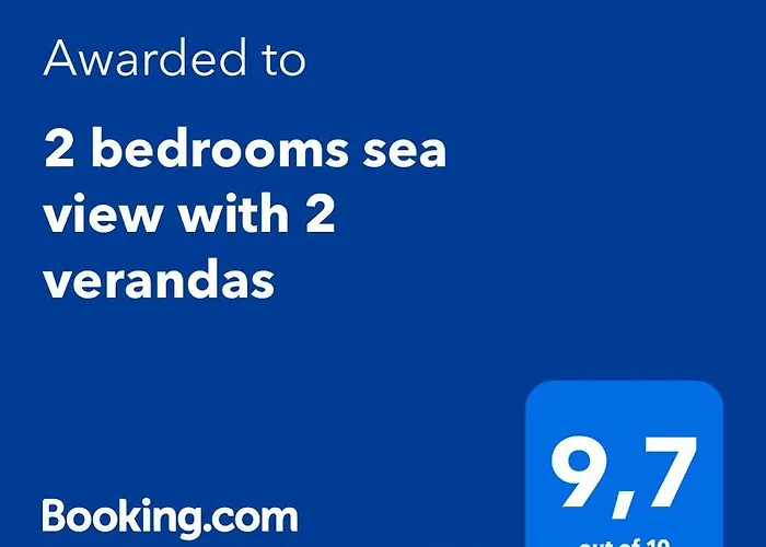 Large Apt 2 Bedrooms Sea View & 2 Balconies * Λάρνακα